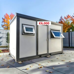 Mobile Office with Bathroom & Bedroom